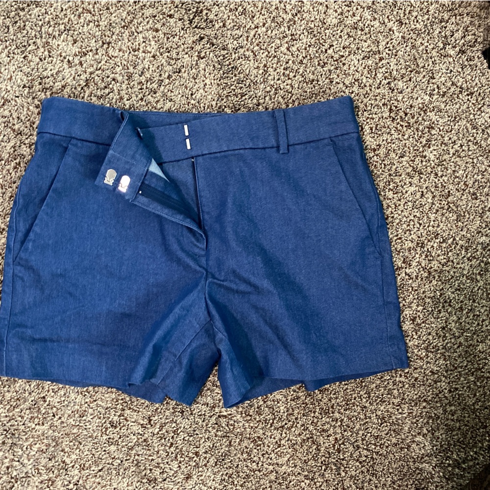 LOFT Riviera refined denim shorts